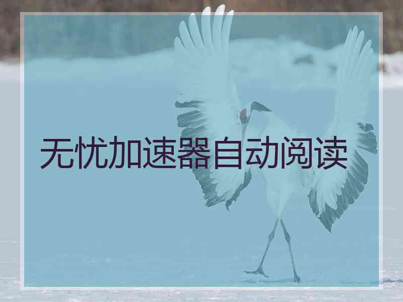 无忧加速器自动阅读