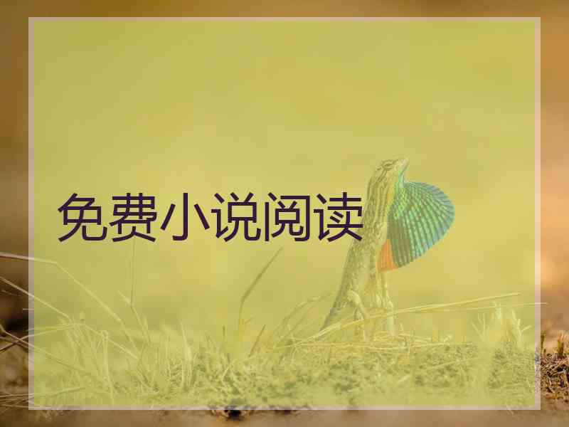 免费小说阅读