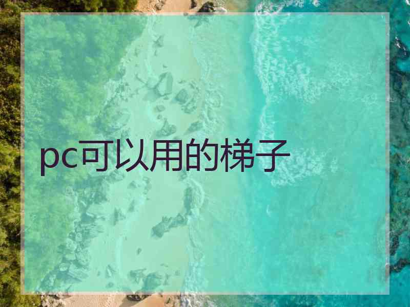 pc可以用的梯子