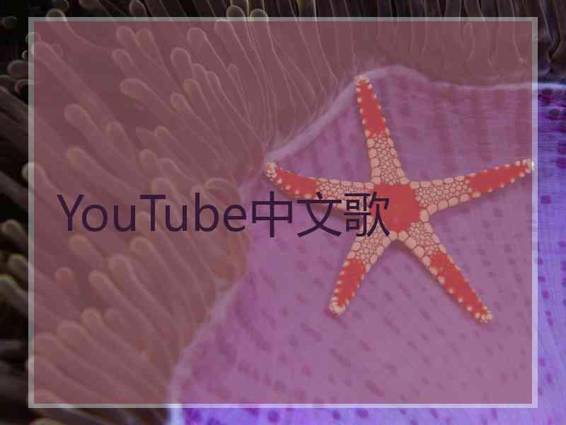 YouTube中文歌