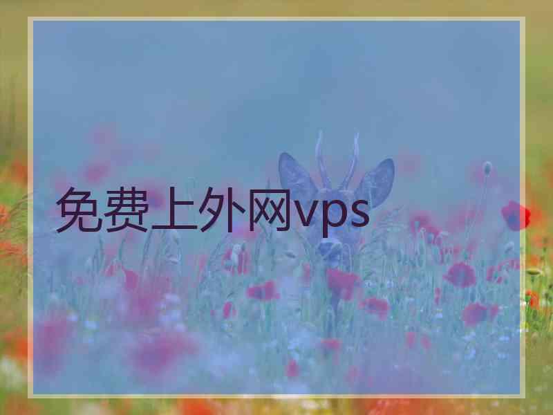 免费上外网vps