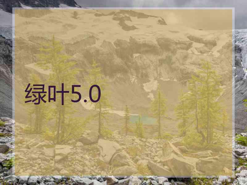 绿叶5.0