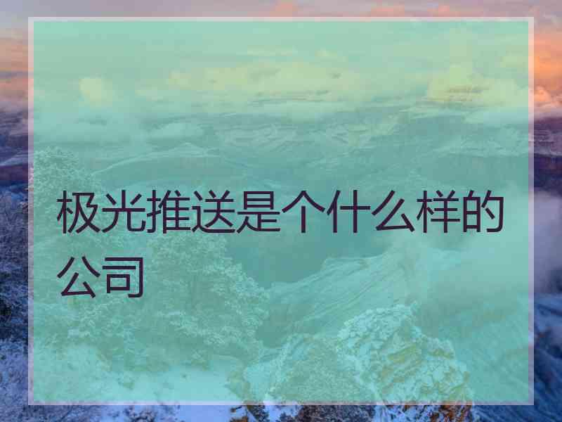 极光推送是个什么样的公司